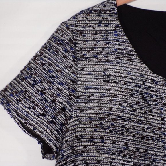 CeCe by Cynthia Steffe Kayte Tweed Dress, Sz 8 - Picture 3 of 10